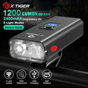 X-Tiger Bike Light Headlight Bicycle Lamp With Power Bank X-Tiger Bike Light Headlight Bicycle Lamp With Power Bank