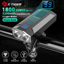 X-Tiger Bike Light Headlight Bicycle Lamp With Power Bank X-Tiger Bike Light Headlight Bicycle Lamp With Power Bank