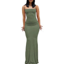Y2k Sexy Bodycon Long Dress Elegant Summer Evening Wear Y2k Sexy Bodycon Long Dress Elegant Summer Evening Wear