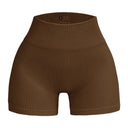 ZenFlex High Waisted Yoga Shorts - Lift And Shape Seamless Knit Ribbed TextureXt ZenFlex High Waisted Yoga Shorts - Lift And Shape Seamless Knit Ribbed TextureXt