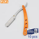 ZqZq Stainless Steel Straight Edge Razor Kit Precision Tool ZqZq Stainless Steel Straight Edge Razor Kit Precision Tool