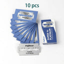 ZqZq Stainless Steel Straight Edge Razor Kit Precision Tool ZqZq Stainless Steel Straight Edge Razor Kit Precision Tool