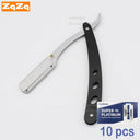 ZqZq Stainless Steel Straight Edge Razor Kit Precision Tool ZqZq Stainless Steel Straight Edge Razor Kit Precision Tool