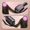 KIPOZI Hot Air Brush 4 in 1 Comb Reduces Frizz Curls