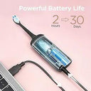 Sonic Electric Toothbrush With 2-Min Timer
