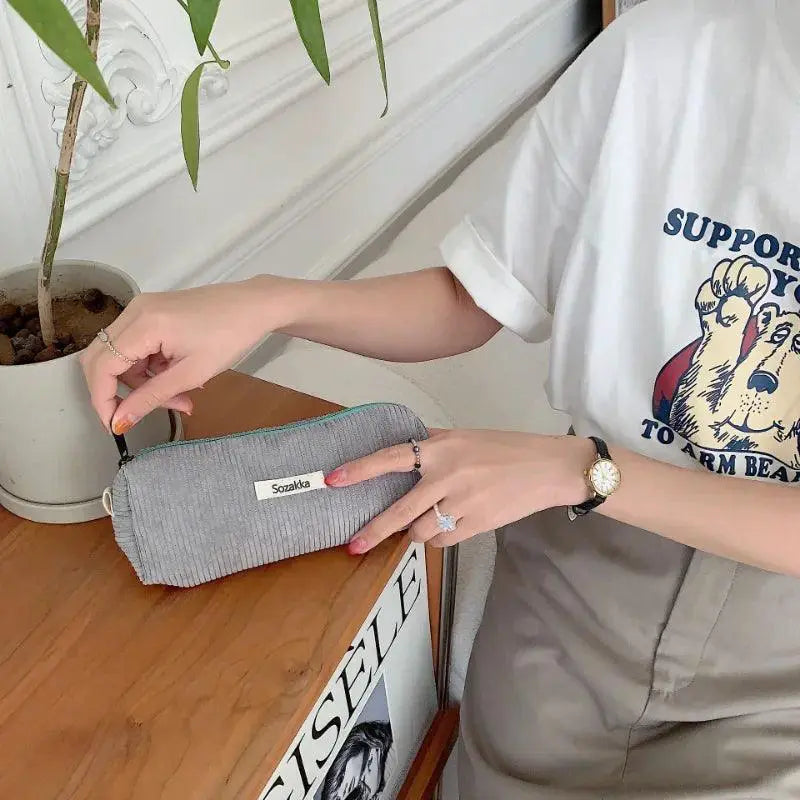 Simplicity Student Pencil Pouch Unisex For Boys And Girls