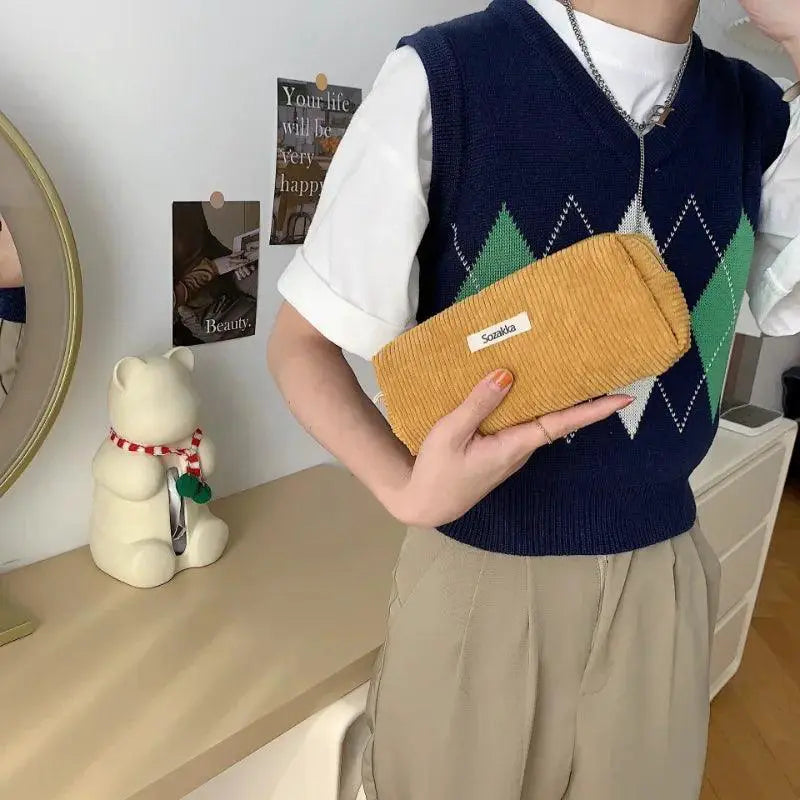 Simplicity Student Pencil Pouch Unisex For Boys And Girls