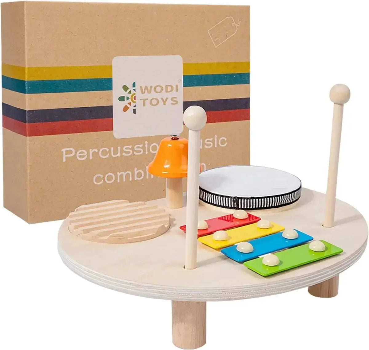 Montessori In Musical Drum Set For Kids Fun Toy -  product image