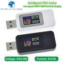 10-in-1 USB Digital Voltage and Current Tester with Power Bank Indicator