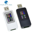 10-in-1 USB Digital Voltage and Current Tester with Power Bank Indicator
