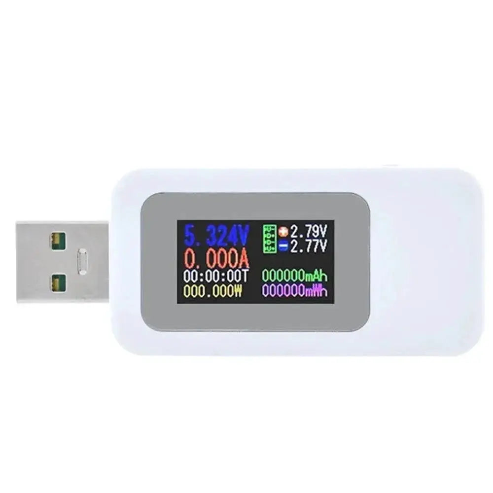 10 In 1 USB Voltage And Current Tester With HD Display