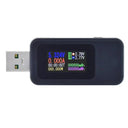 10-in-1 USB Voltage and Current Tester With High-Definition Display