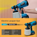 1000ML Cordless Electric Spray Gun For Makita 18V Battery