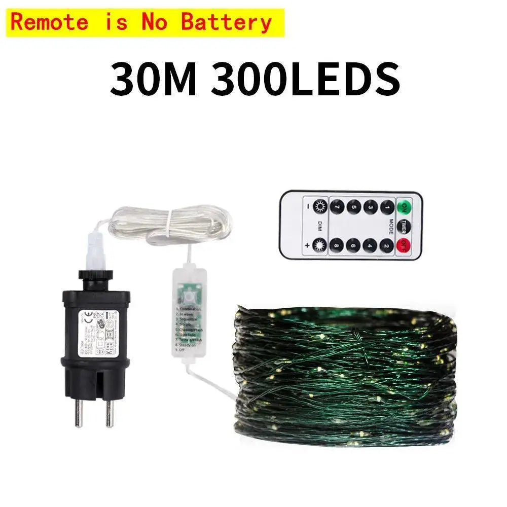 Reliable Green Wire Lights for Events — product view 11