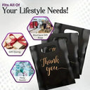 Durable Black Gift Bags for Weddings