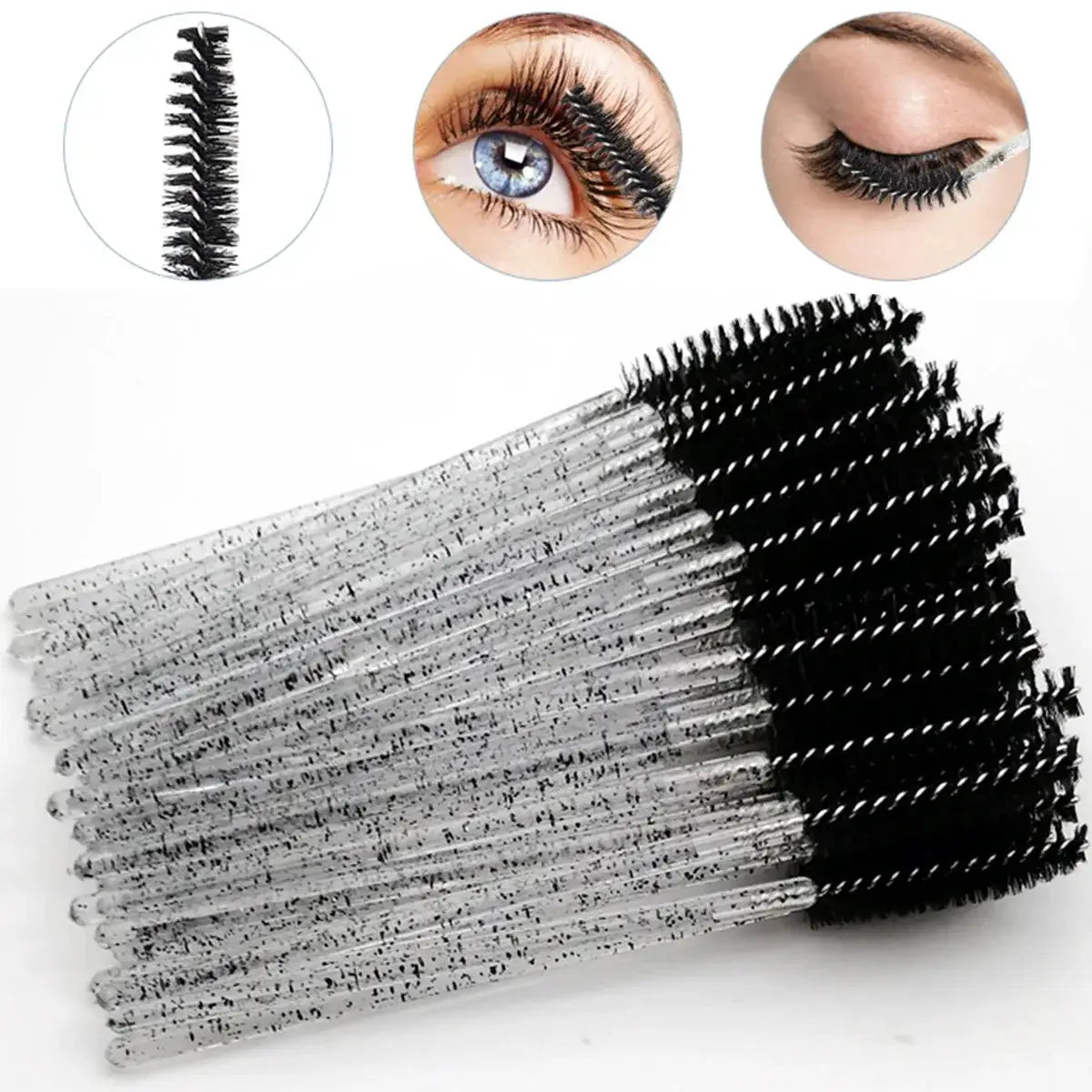 100Pcs Disposable Mascara Wand Set For Lash Extensions And Eyebrow Tools Popular