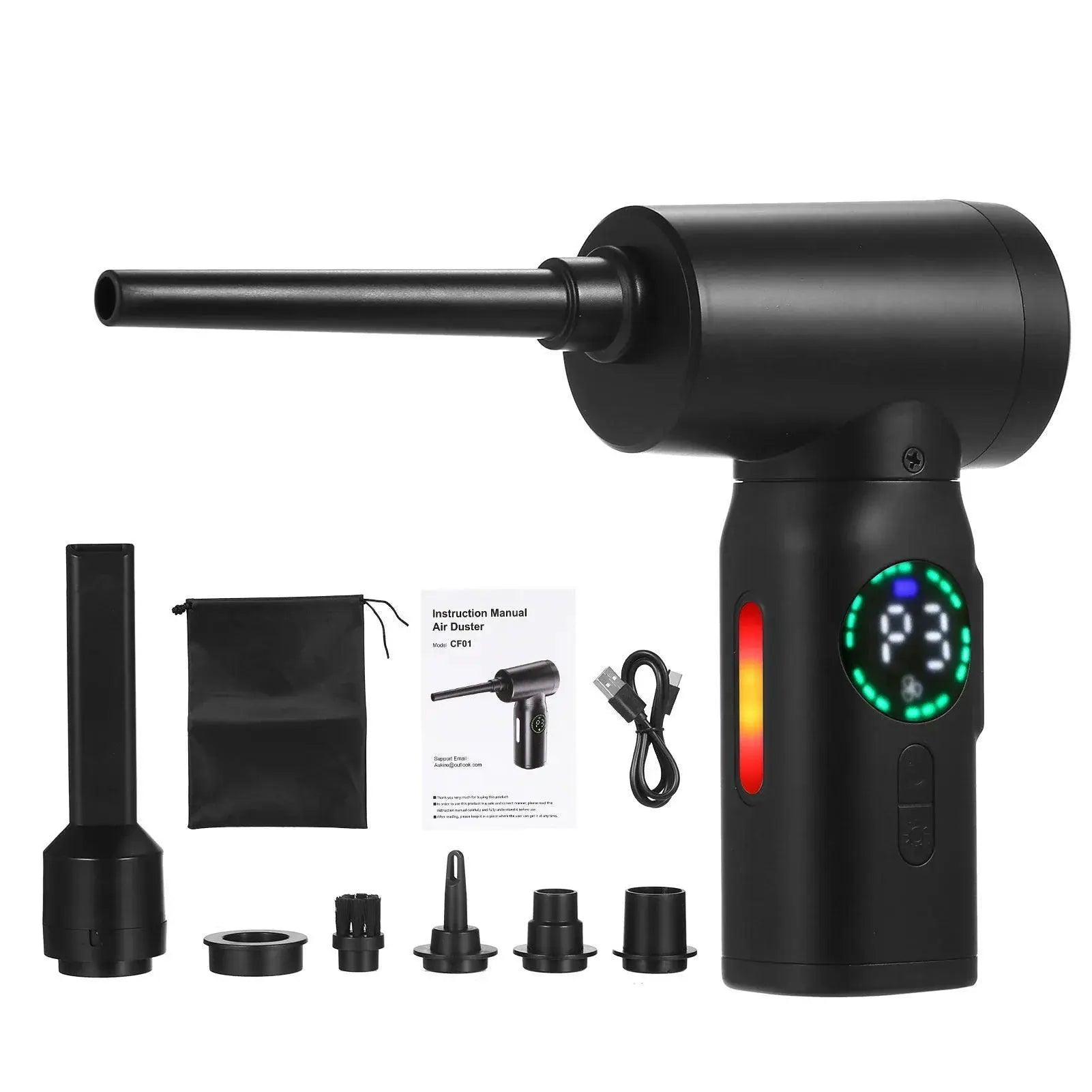 100w-cordless-air-blower-compressed-air-duster-cleaner-tool-994868 - OurLum.com