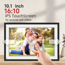 10.1 Inch WiFi Touchscreen Digital Photo Frame 32GB HD Cloud Sharing