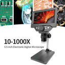 1080P Digital LCD Microscope Magnifier 1000X for Repair