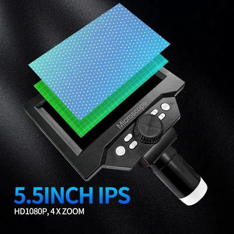 1080P Digital LCD Microscope Magnifier 1000X For Repair