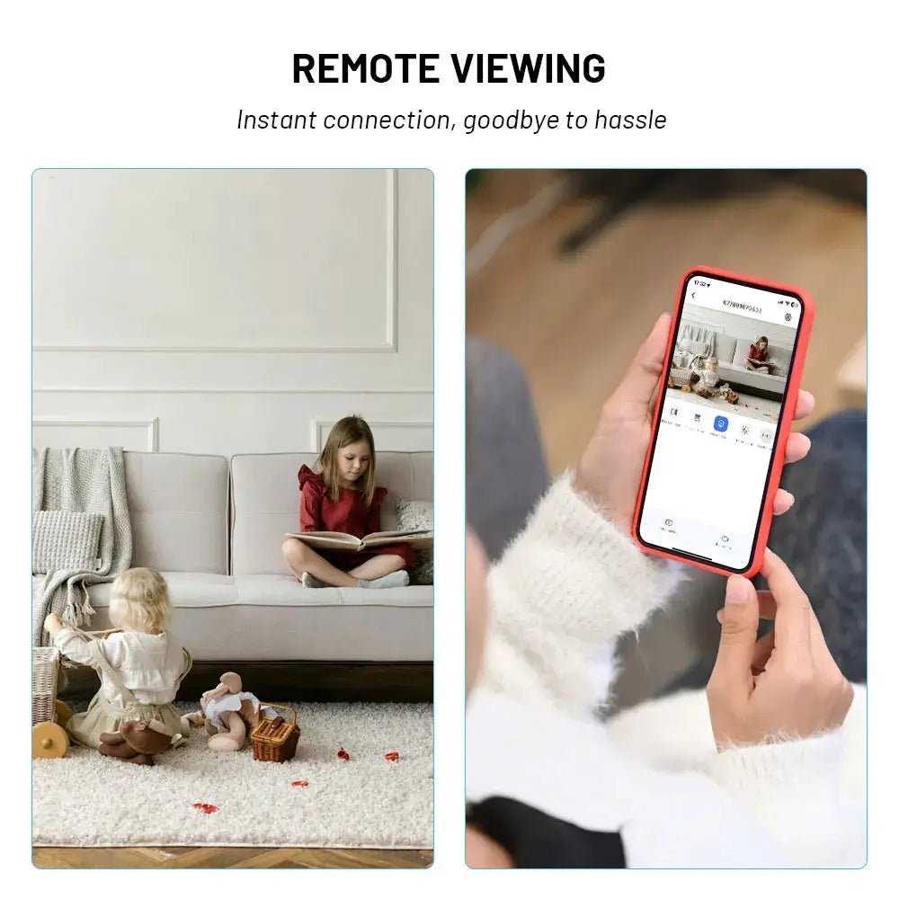 1080P HD Mini Camera With Night Vision WiFi For Home Surveillance Miss A Moment