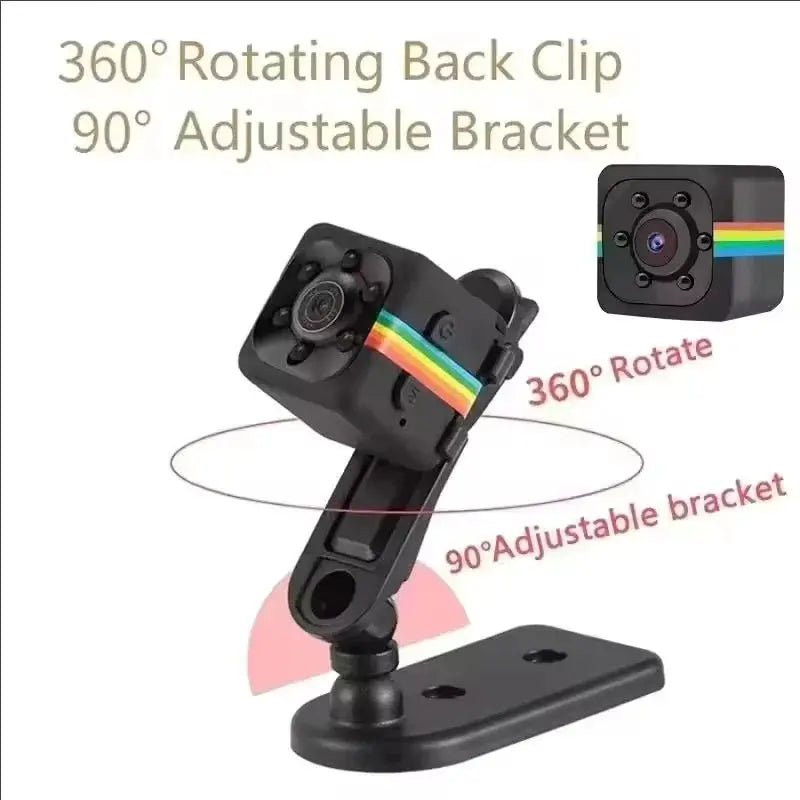 1080P Mini Nanny Cam Recorder Security Camera For Home Office Ideal Monitoring