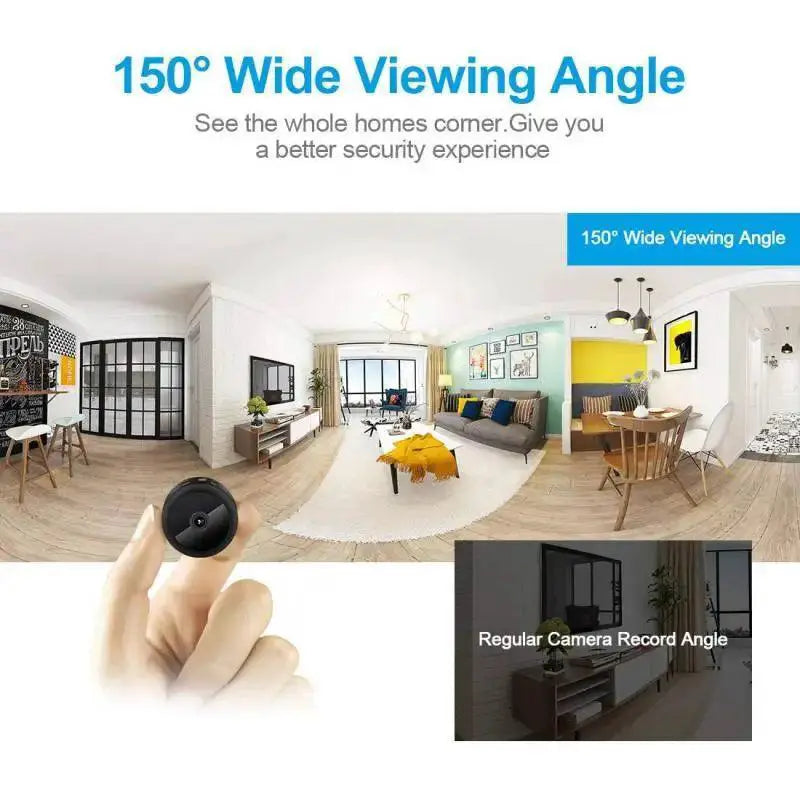Wireless Mini IP Camera With Night Vision Motion Detection