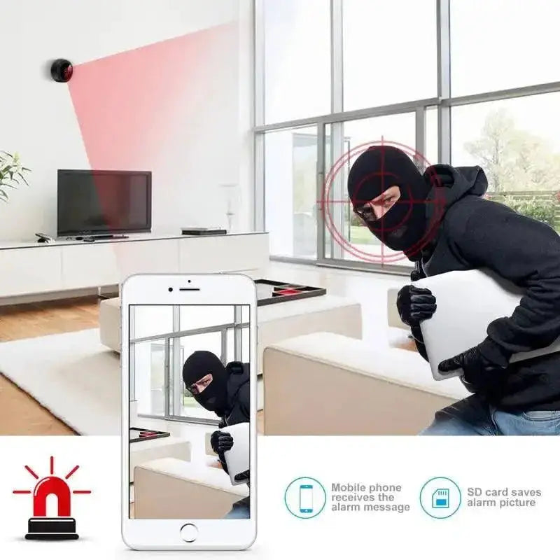 Wireless Mini IP Camera With Night Vision Motion Detection