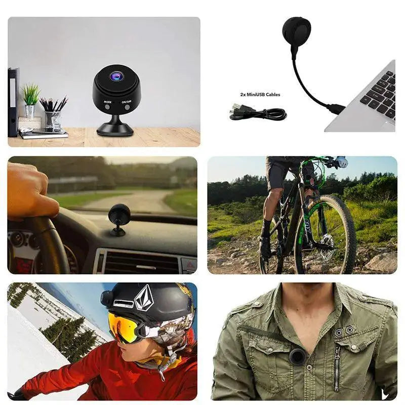 Wireless Mini IP Camera With Night Vision Motion Detection