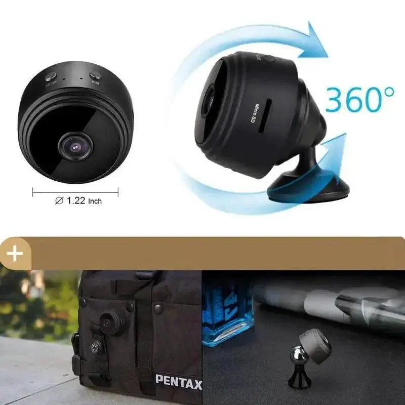 Wireless Mini IP Camera With Night Vision Motion Detection
