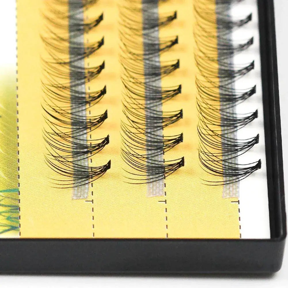 10D Mink Black Eyelash Extensions for Natural Beauty Look