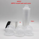 10pcs Bulk Sale Spray Gun Paint Tank Mixing Cup Set
