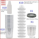 10pcs Bulk Sale Spray Gun Paint Tank Mixing Cup Set