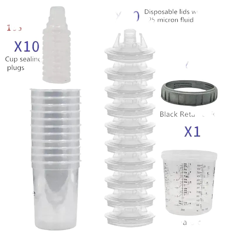 Disposable Cup Set for HVLP Spray Guns — product view 1