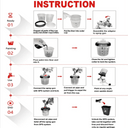 10pcs Bulk Sale Spray Gun Paint Tank Mixing Cup Set