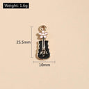 10pcs Mix Funny Enamel Guitar Keyboard Charms Fit DIY Jewelry