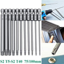 11-Piece Magnetic Tamper Proof Torx Screwdriver Bit Set