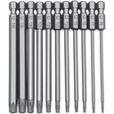 11-Piece Magnetic Tamper Proof Torx Screwdriver Bit Set