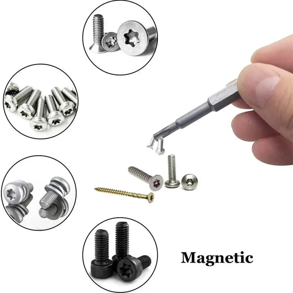 11 Piece Magnetic Tamper Proof Torx Screwdriver Bit Set