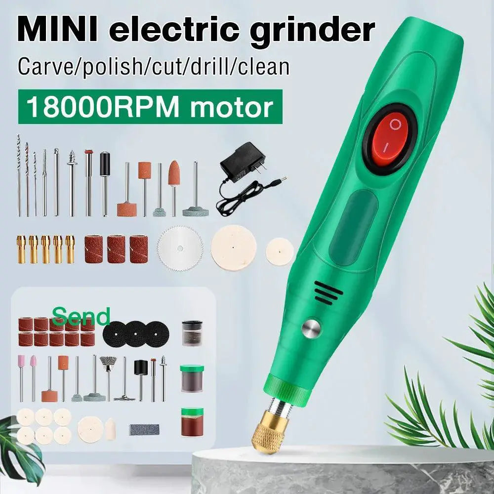 110 - 240V Mini Drill Polishing Engraver Pen Grinder Tool - OurLum.com