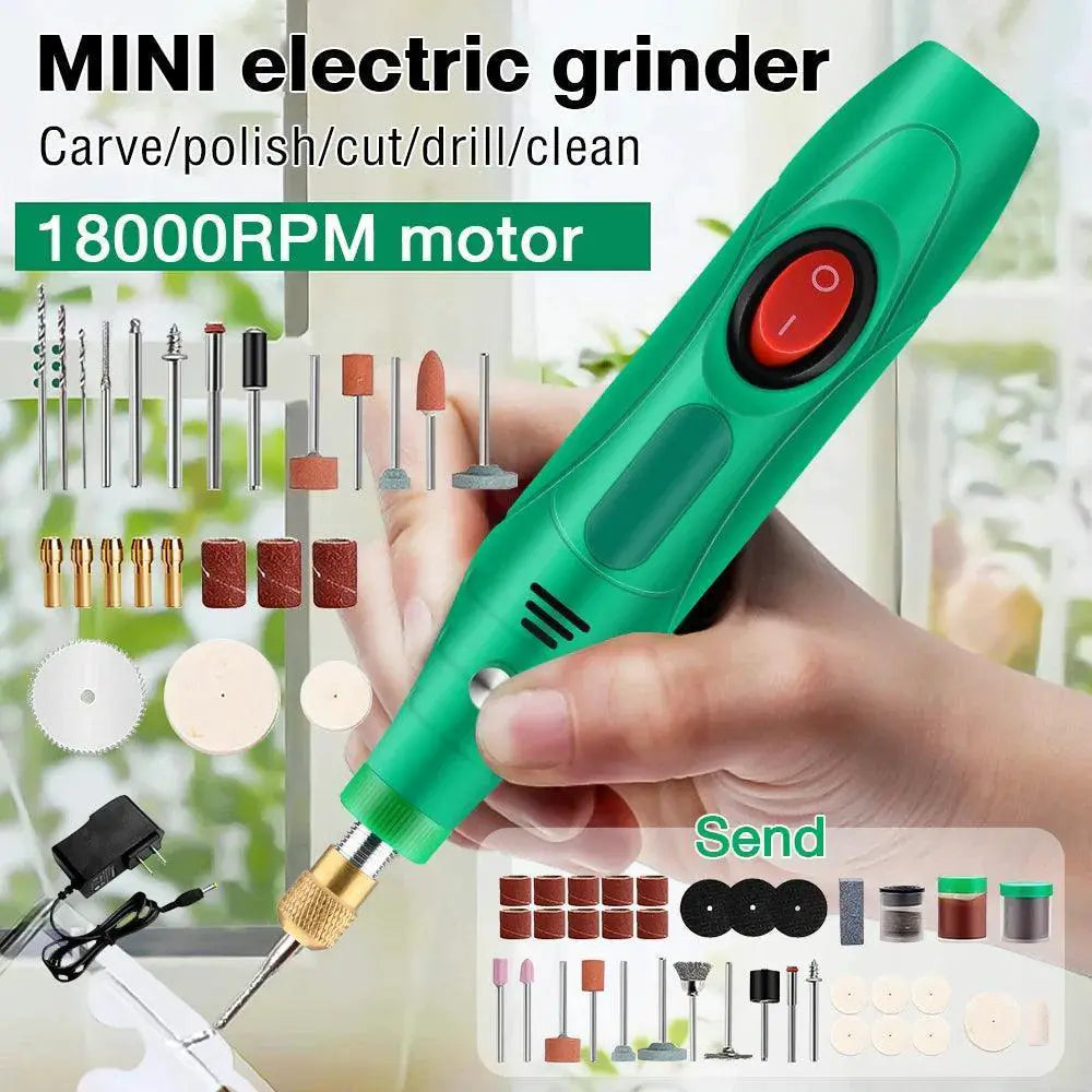 110 - 240V Mini Drill Polishing Engraver Pen Grinder Tool - OurLum.com