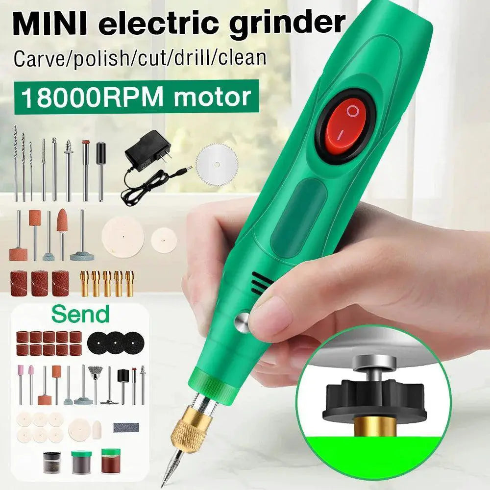 110 - 240V Mini Drill Polishing Engraver Pen Grinder Tool - OurLum.com