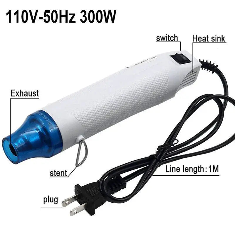 110V DIY Heat Gun Electric Power Tool 300W with Seat - OurLum.com