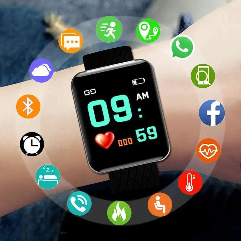 116 Plus Fitness Smartwatch Your Ultimate Workout Tool - OurLum.com