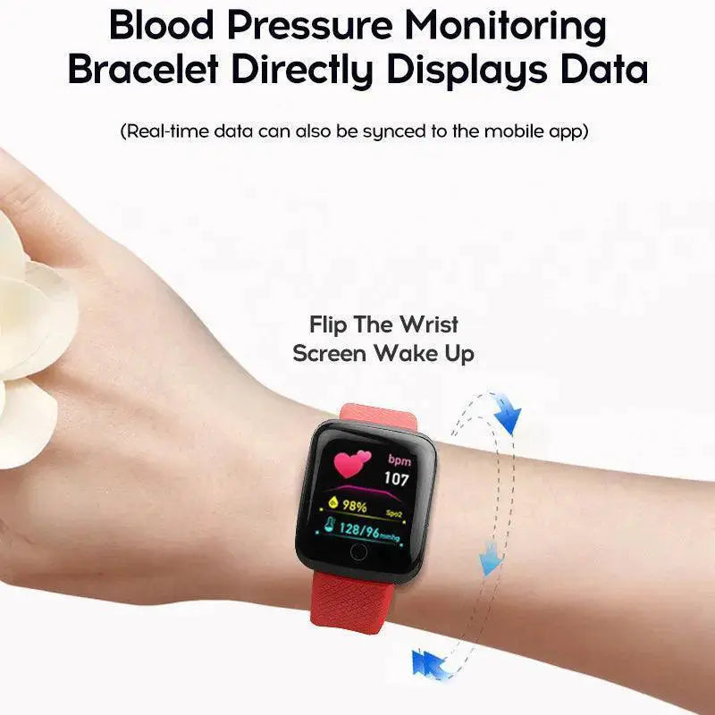 116 Plus Fitness Smartwatch Your Ultimate Workout Tool - OurLum.com