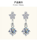 Elegant Shine Clip-On Earrings for Women