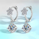 Elegant Shine Clip-On Earrings for Women