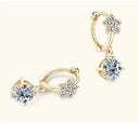 Elegant Shine Clip-On Earrings for Women