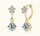 Elegant Shine Clip-On Earrings for Women