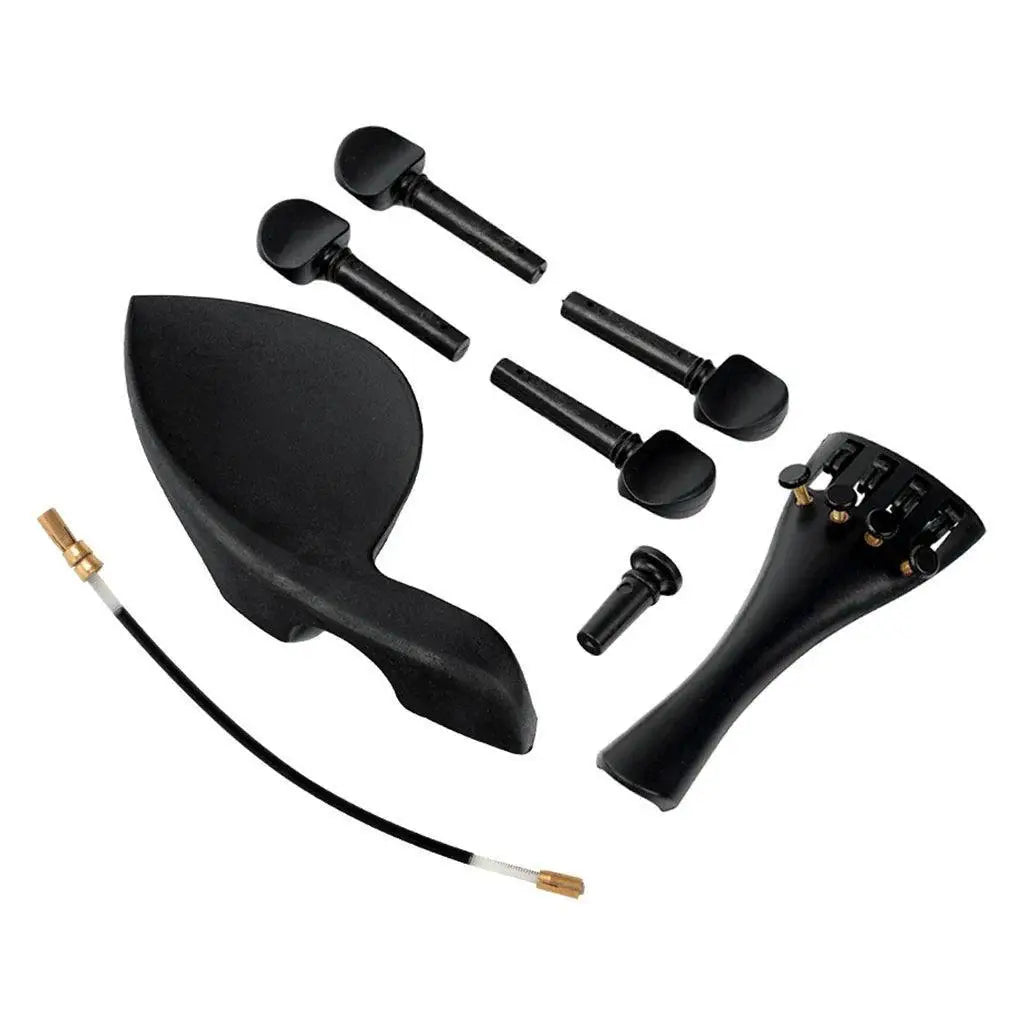 1/2 1/4 1/8 3/4 4/4 Violin Chinrest Tailpiece Kit Set - OurLum.com